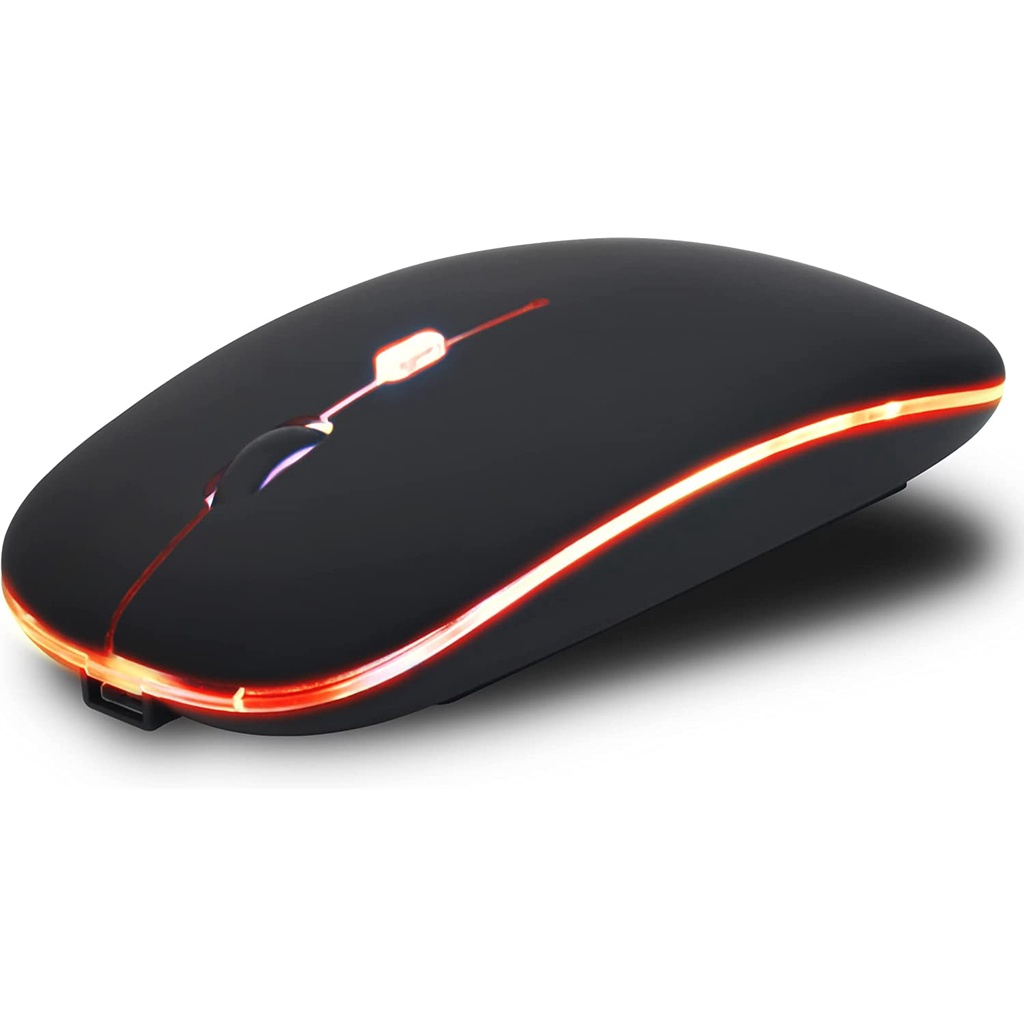 Mouse Recarregável Silencioso + Mouse Pad Para Notebook Dell Premium ...