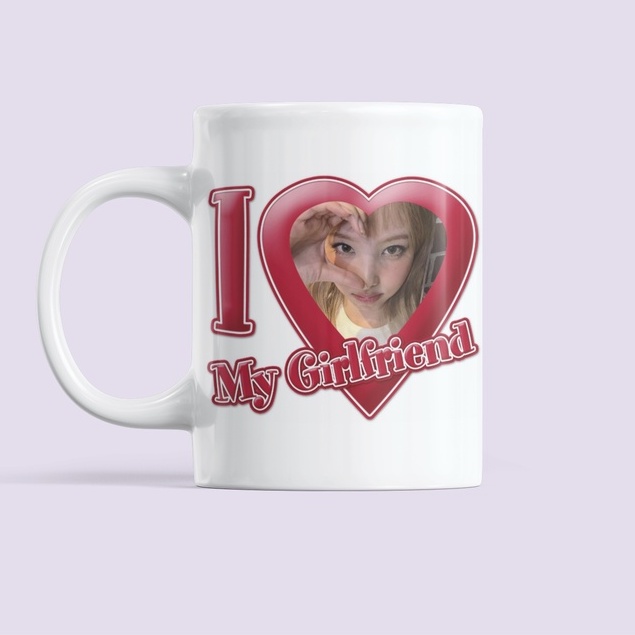 Caneca TWICE I Love My Girlfriend