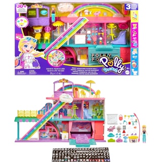 Boneca com Cenário Polly Pocket Casa Club com Espaços Secretos - GMF81 -  Mattel - Dorémi Brinquedos