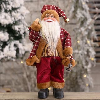 Papai Noel Snowman Moose Home Decor Janela Decorativa Brinquedos Bonitinhos Decorações De Restaurante