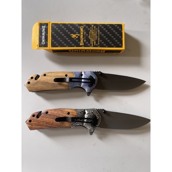 Canivete Semiautomático Camping Pesca Tático Browning-1621