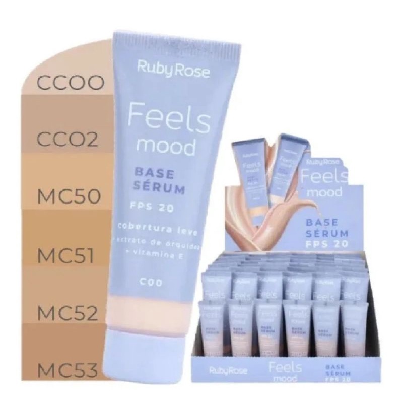 Base Sérum Feels mood FPS 20 Ruby Rose