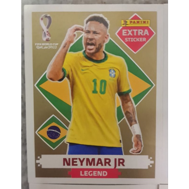 Figurinha Neymar Legend DOURADA Copa 2022 em Promoção na Shopee Brasil 2023