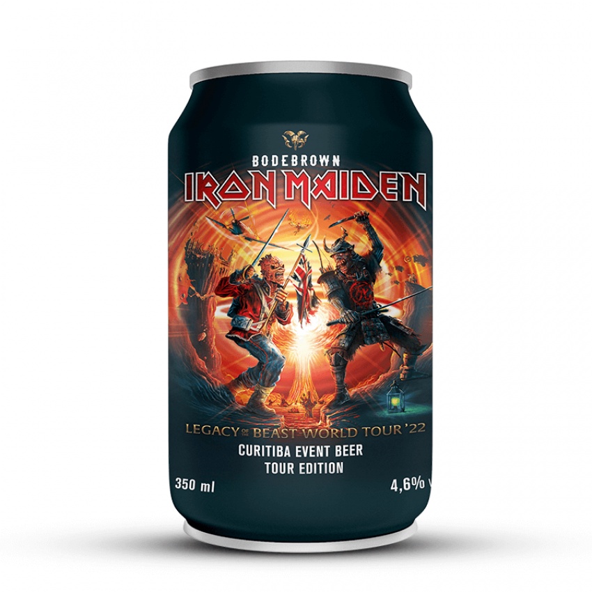 CERVEJA BODEBROWN LEGACY OF THE BEAST WORLD TOUR '22 - 350ML