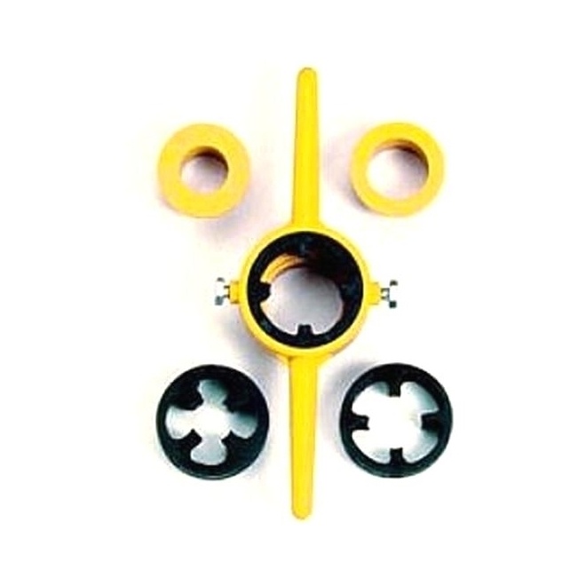 Jogo De Tarraxa Para Cano Pvc 1/2 A 1 Pol Jogo 6 Peças