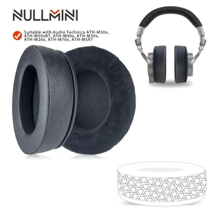 NullMini Gel De Resfriamento De Substituição Earpads Para Técnica De Áudio ATH-M50x , M50xBT , M40x , M30x , M20x , M70x , MSR7 Fita De Cabeça De Fone De Ouvido
