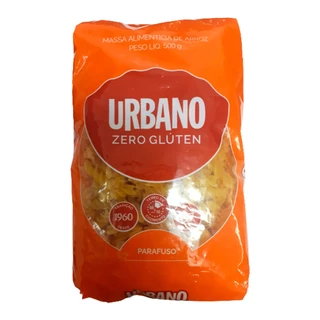 Macarrão de Arroz Parafuso sem Glúten Urbano 500g