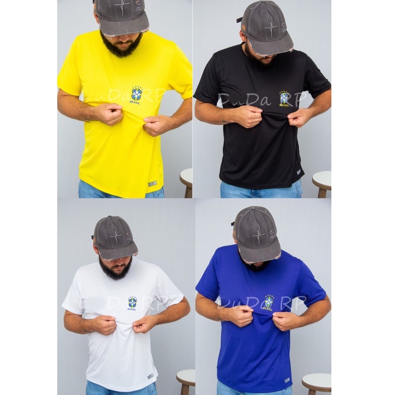 Camisa Dry Brasil Academia Espotivo MASCULINO