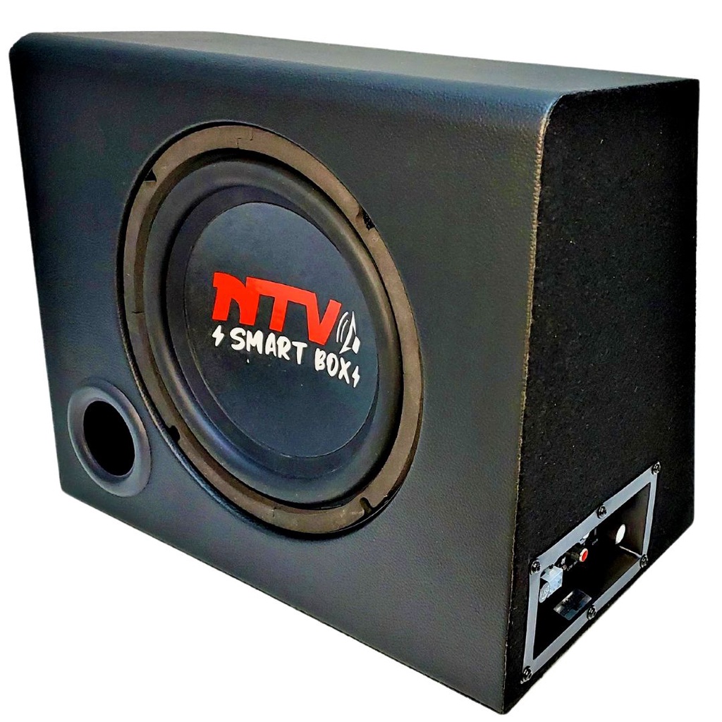 CAIXA SOM AUTOMOTIVO SMART BOX COM AMPLIFICADOR SUBWOOFER 8" 200W RMS ...