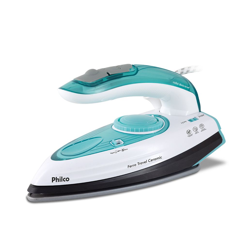 Ferro de Passar Philco Travel Ceramic Vapor Extra