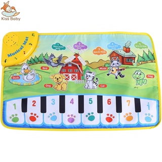 yotijay Tapete de teclado de chão infantil Tapete de jogo de teclado  multifuncional portátil Tapete de música para brinquedos de chão Tapete de