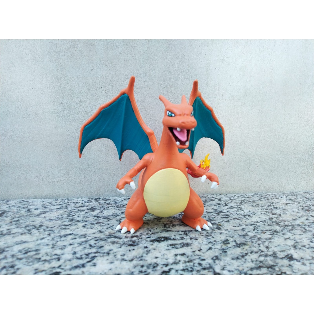 Charizard Pokemon Impressão 3D