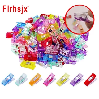 10/50pcs Clipes De Costura Coloridos Multiuso Para Grampos De Colcha De Tecido Encadernação Plástico Wonder Clips