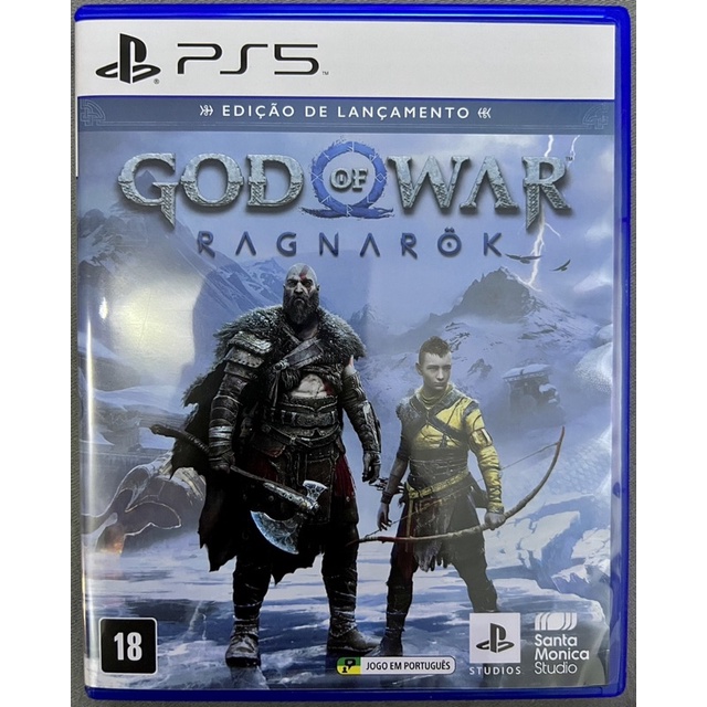 Jogo God Of War Ragnarök Edição de lançamento - PS4 Jogo God Of War Ragnarök  Edição de lançamento - PS4 Jogo God Of War Ragnarök Edição de lançamento -  PS4 Videogame -Jogos 