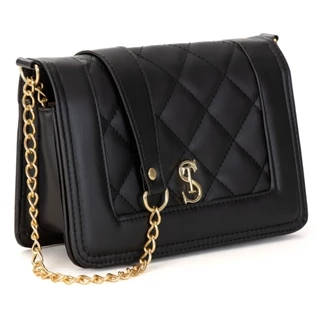 Bolsa Feminina Matelasse Transversal Cluth Alça Corrente