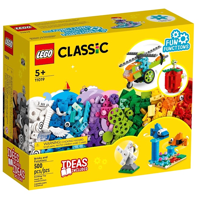 Lego Classic - Blocos Transparentes Criativos - 500 Peças - 11013 - L -  Real Brinquedos