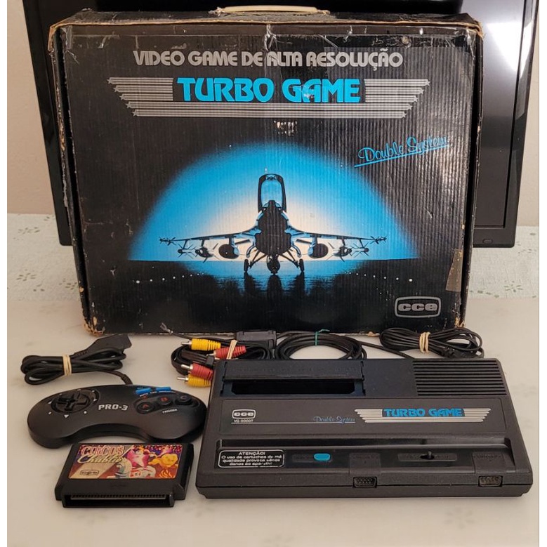 Turbo Game Cce Completo com Caixa e Jogo original.🆔 Revolucionando sua ...