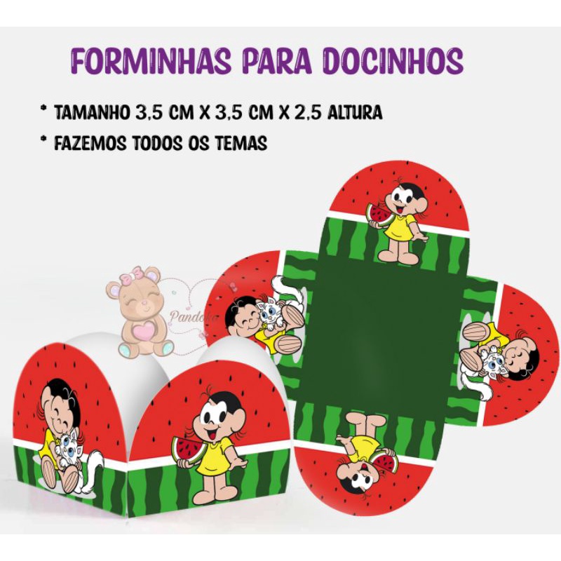 50 FORMINHAS PARA DOCES MAGALI