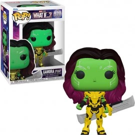FUNKO POP MARVEL WHAT IF…? - GAMORA WITH BLADE OF THANOS 970 NOVO ORIGINAL em Oferta na Shopee