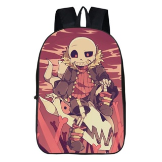 Undertale Sans 17  Papyrus Children Students Backpack Mochila