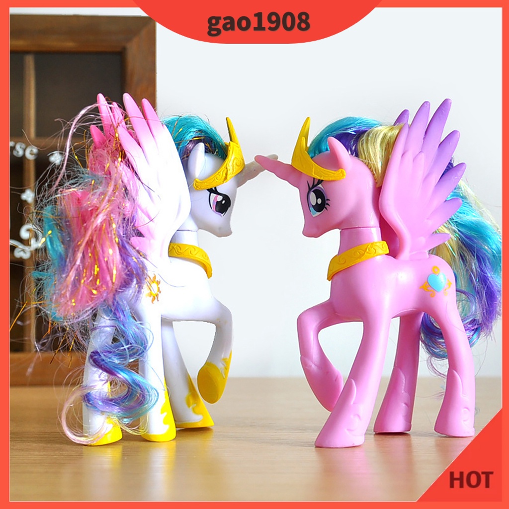 GAO| 1 Peça Action Figure Em Pvc My Little Pony / Lua / Princesa
