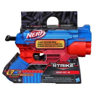 Lançador De Dardos Nerf Alpha Strike Boa Rc-6 Hasbro - F2985