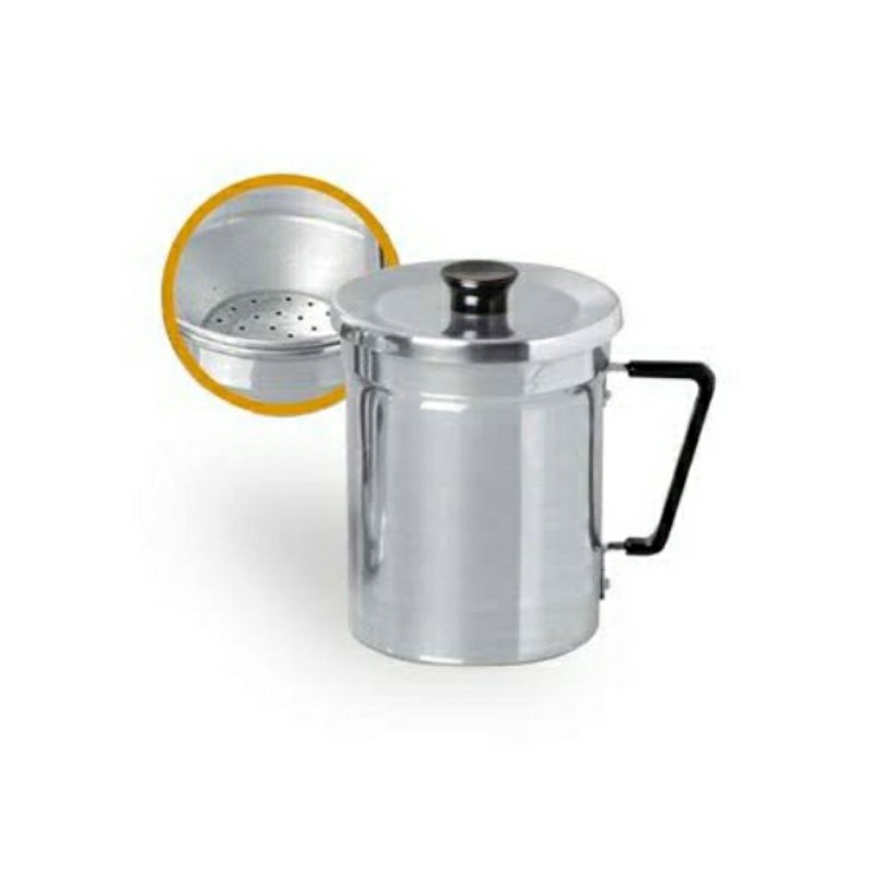Panela coador de oleo cozinha em aluminio reforcado LIDER EM VENDAS ...