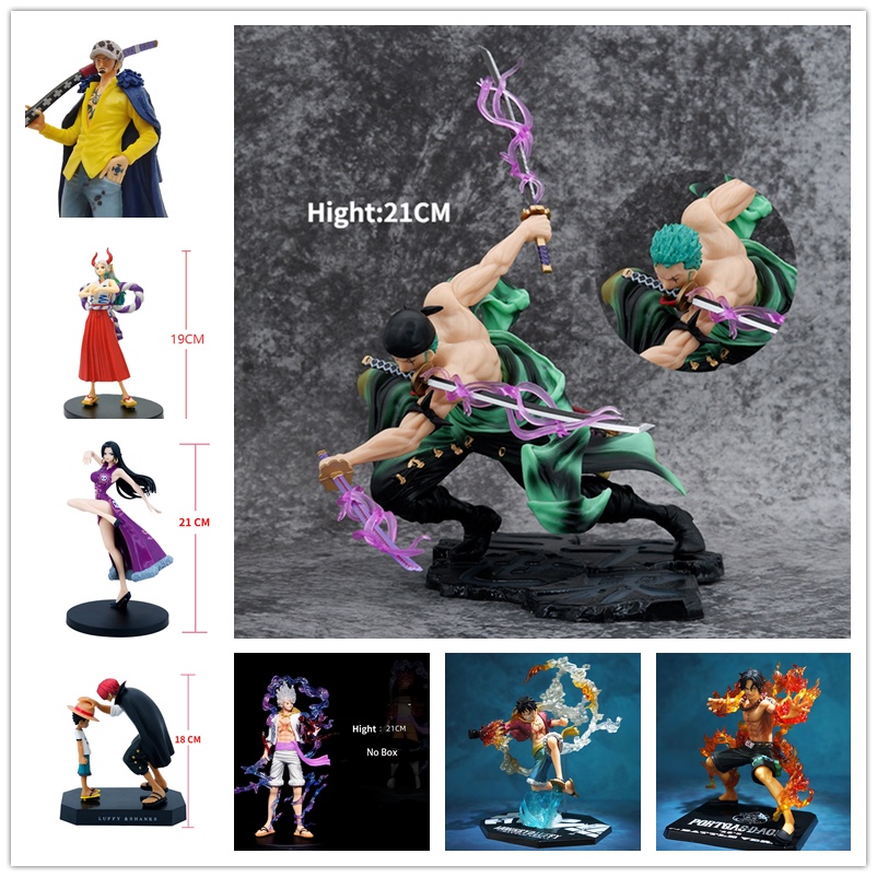 Action Figure - Kit 2 Akuma no mi (Gomu - Artificial) - One Piece - Anime  Figure - Mangá - Colecionavel de anime - Otaku - Luffy - Figuras de ação 
