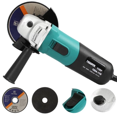 Esmerilhadeira Lixadeira Angular 820w 115mm 4.1 2 11000rpm Tssaper modelo TSEA