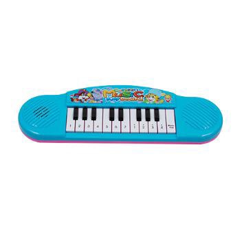 Teclado infantil piano coracao rosa16cm ref na15954w art brink