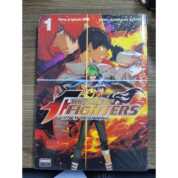 Mangá The King of Fighters 01 lacrado