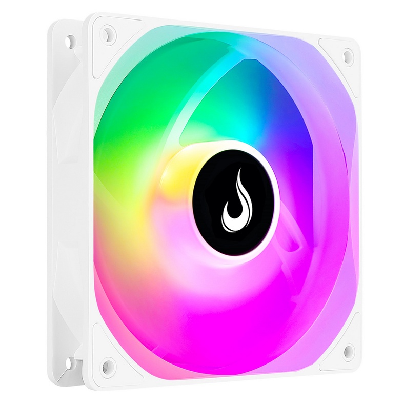 Cooler Fan Branco ARGB 5V 3 Pinos Rise Mode RM-MB-02-5V | Shopee Brasil