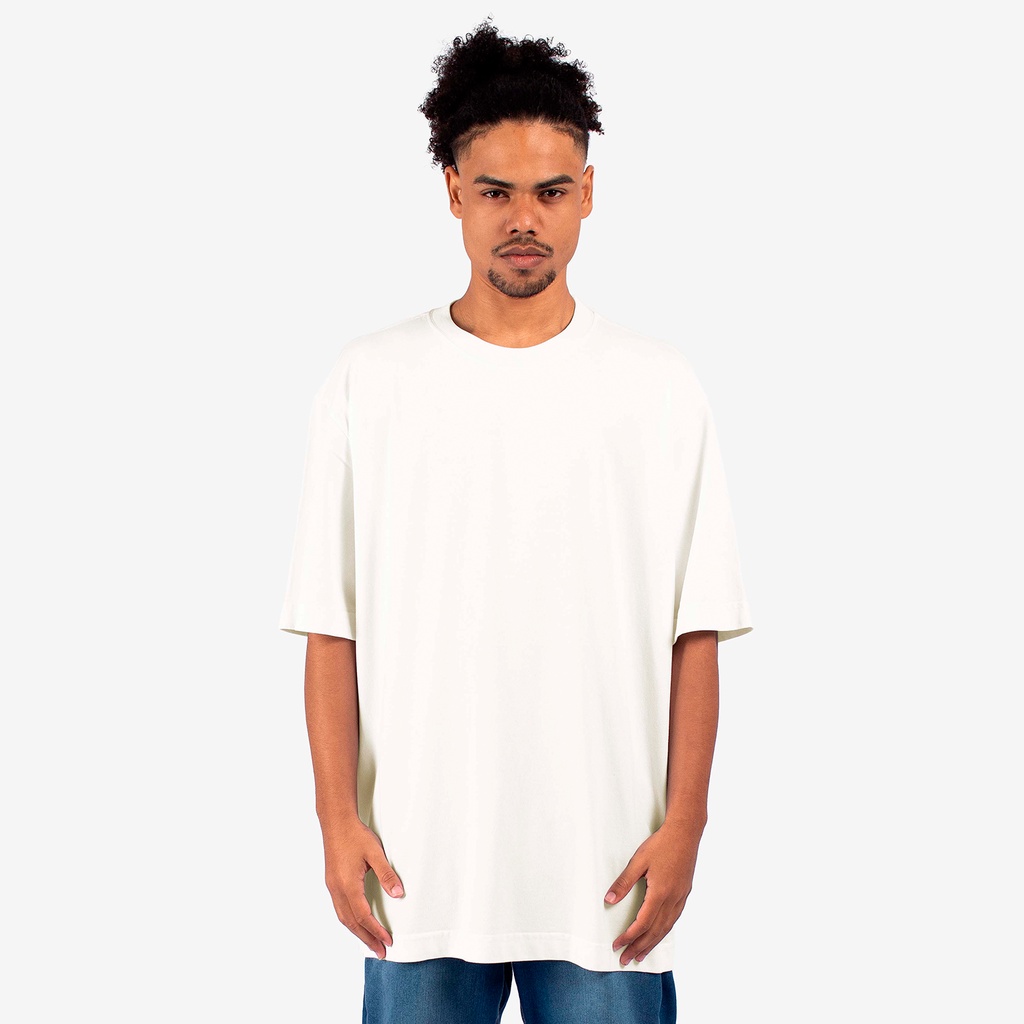 Camiseta Streetwear Tubular Heavyweight Oversized Off White