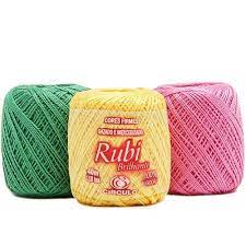 Linha Rubi 40m para Bordar | Shopee Brasil