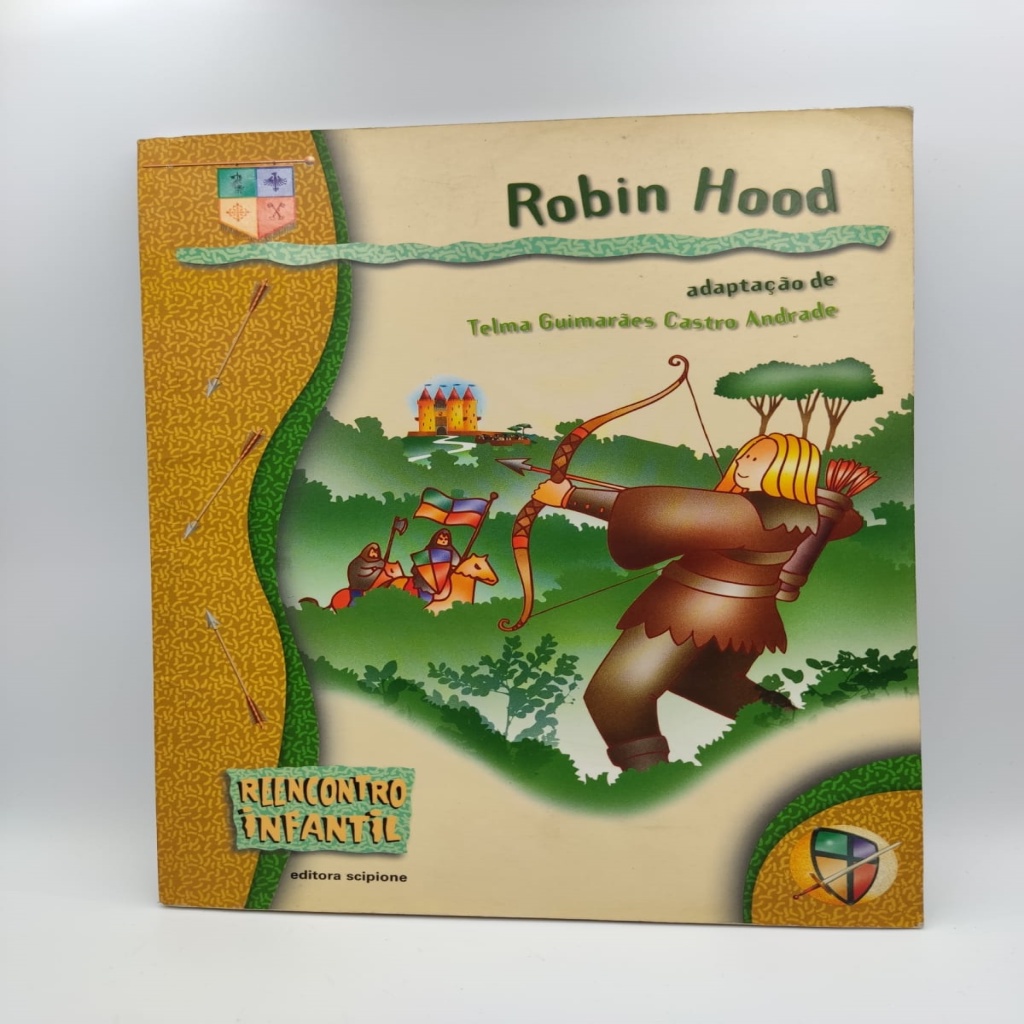 Garrafa Squeeze Desenho Robin Hood Gamer Infantil Nome