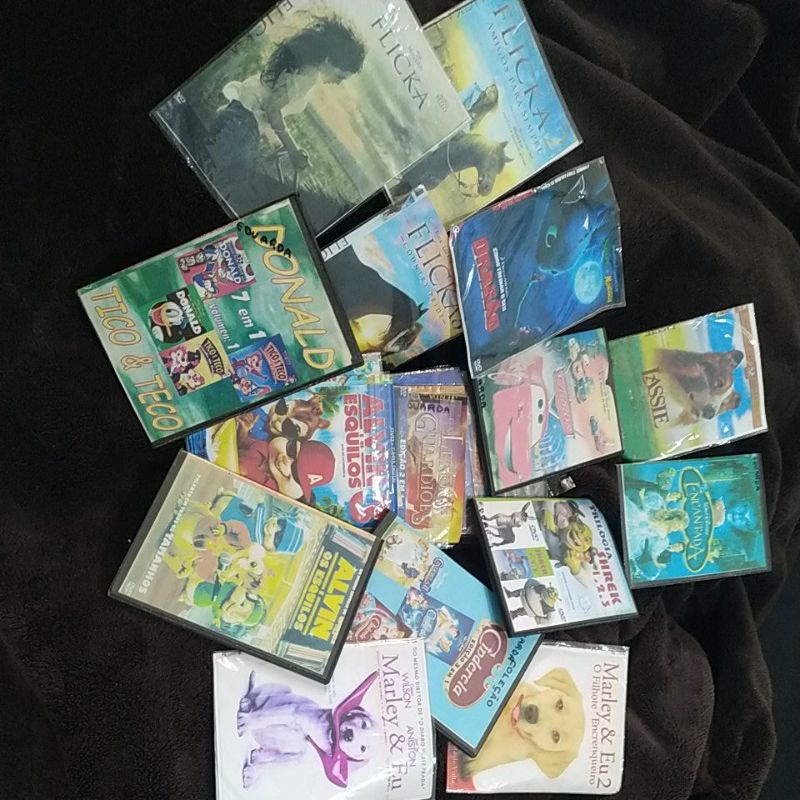 50 DVDs Infantis - coleção | Shopee Brasil