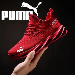 Pua _ Novo Moda Masculina Tênis Confortável Respirável De Corrida Casual Masculino Kasut Lelaki Sapatos Esportivos