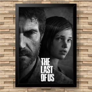 Quadro Decorativo The Last of Us Part Papel Envelhecido - Fran