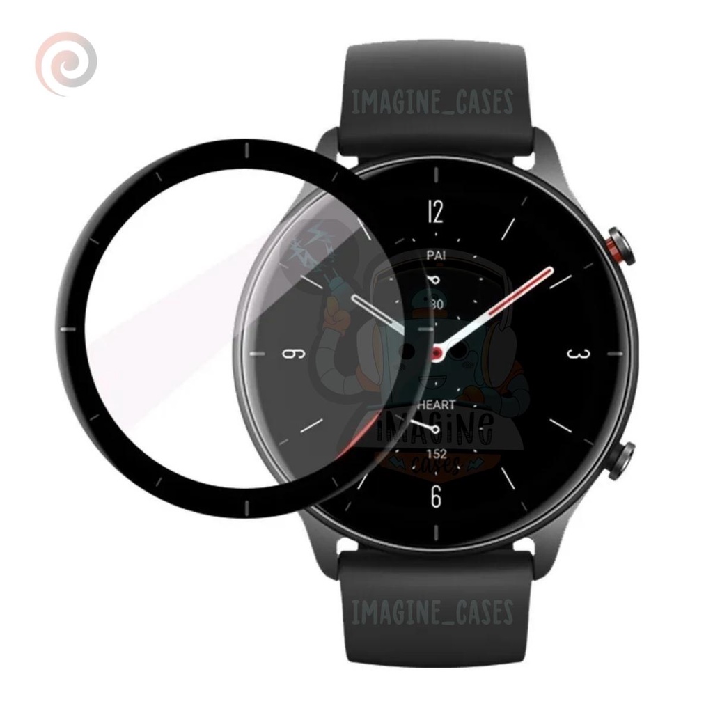 Pelicula Nano Gel 3d Para Amazfit Gtr 2 - Premium Lançamento