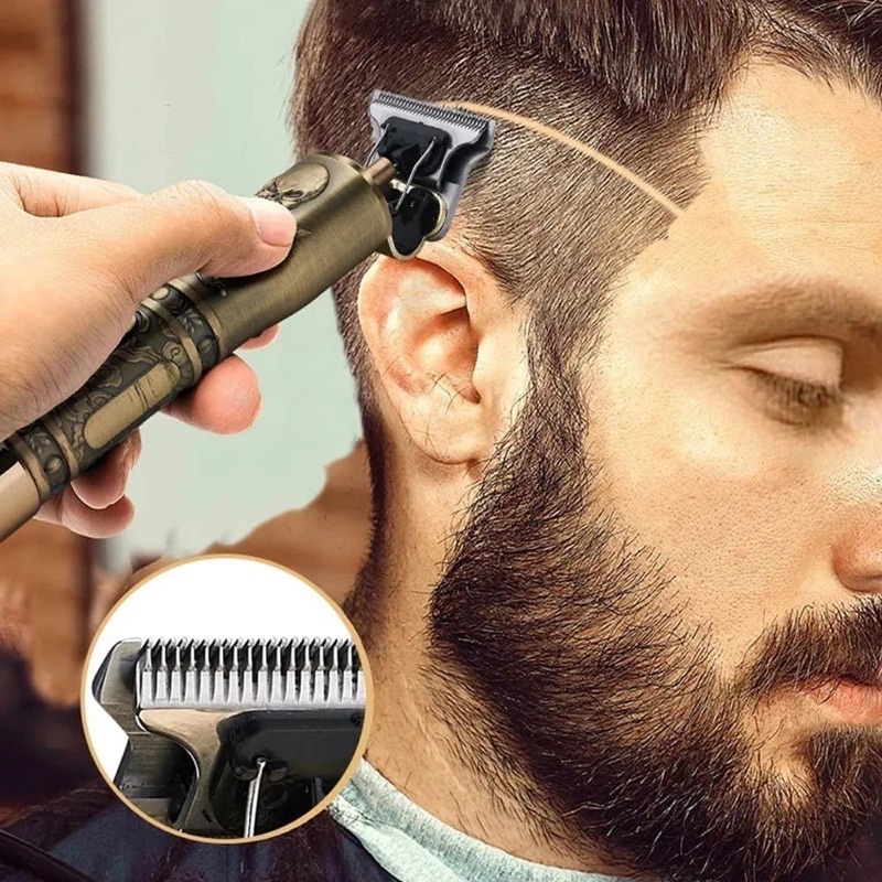 Cortar pelo con maquina de online barba