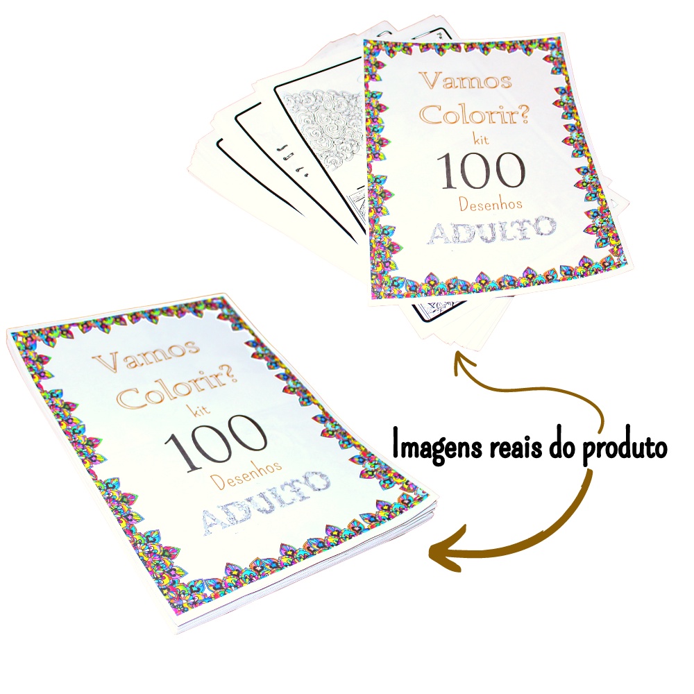 Kit 100 Desenhos Para Pintar E Colorir Rainbow Friends Roblox - Folha A4 !  2 Por Folha! - #0188