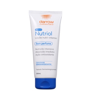 Loção Hidratante Corporal Darrow Nutriol Sem Perfume 200ml