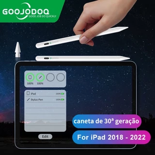 GOOJODOQ GD11 plus Caneta Stylus para iPad Stylus Pencil 9th Gen 8th 7th 6th Pro 11 12.9 2019 2020 2021 2018 9.7 Mini 6