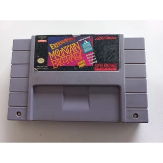Mountain Bike Rally Super Nintendo Orig #2762
