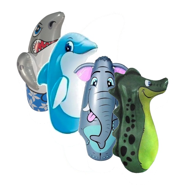 TUBARÃO GOLFINHO ELEFANTE JACARÉ TIGRE DINOSSAURO JOÃO BOBO TEIMOSO