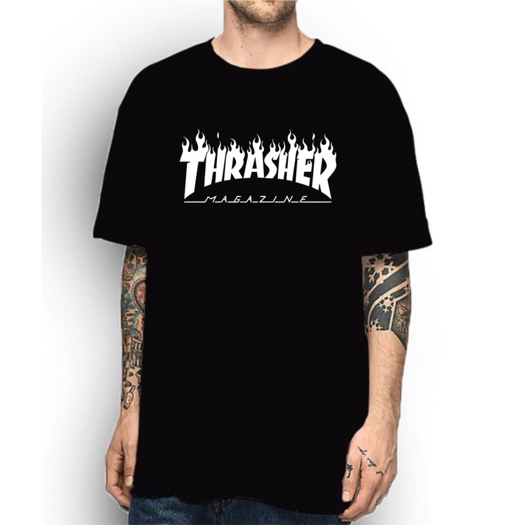 Camiseta Unissex Thrasher 100% Algodão fio 30.1 ENVIO JÁ