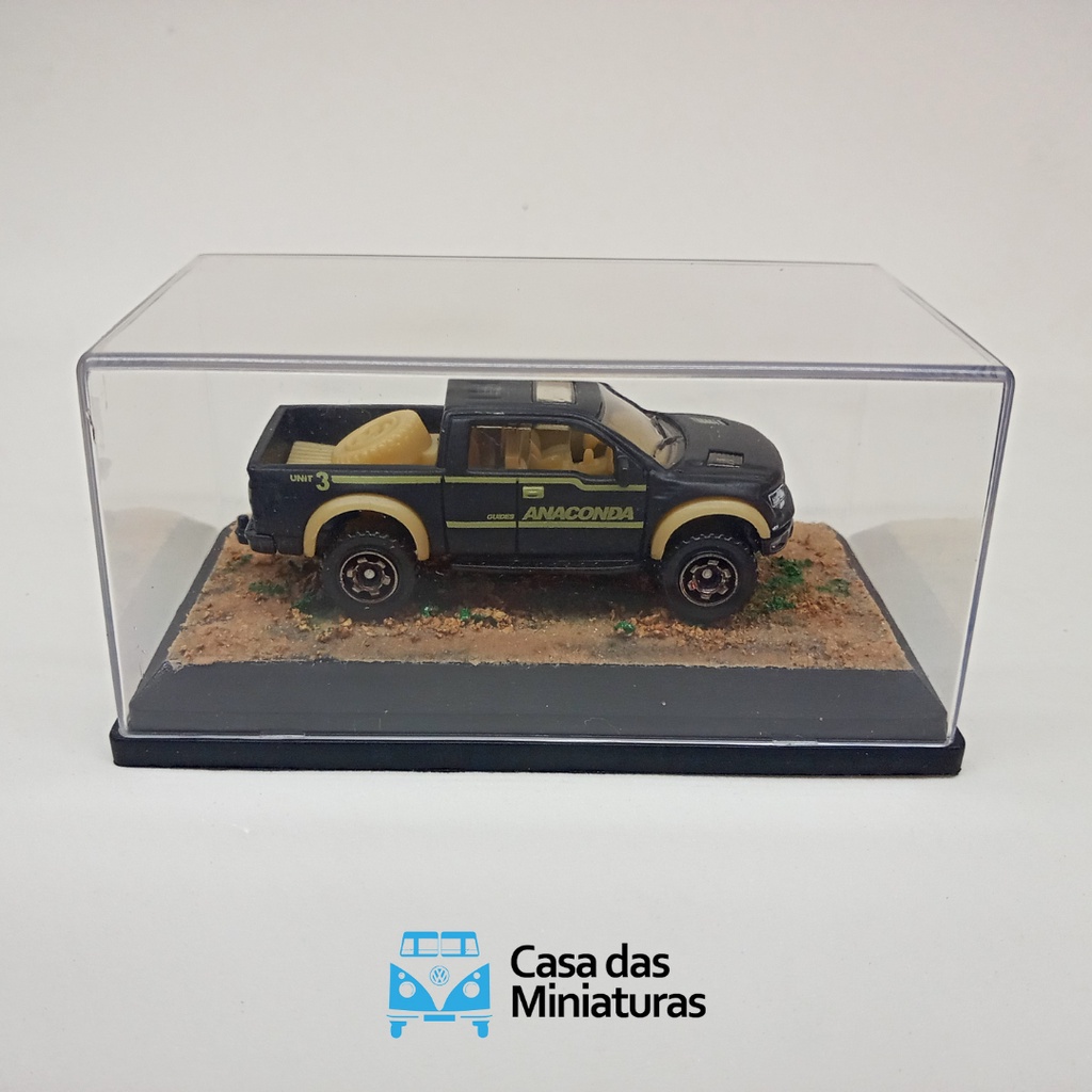 *Matchbox 2010 FORD F-150 SVT RAPTOR + base e case - escala 1:64 - LOOSE - NOVA