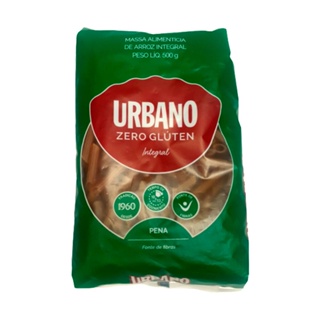 Macarrão de Arroz Integral Penne Urbano 500g