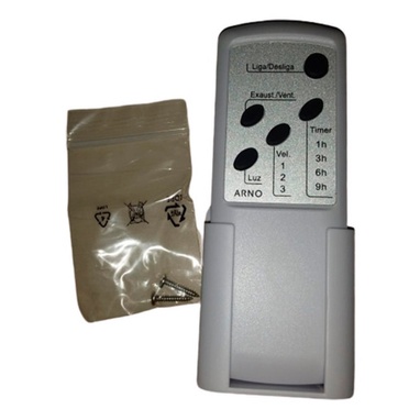 Controle Remoto + Receptor Ventilador Teto Vx4060 Cei4 - 127v