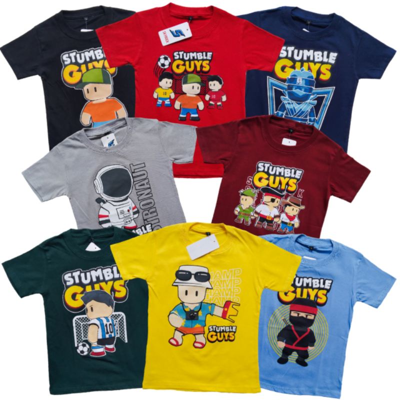 Stumble Guys 3D Kids T Shirt Meninos Meninas Harajuku 3D Camisa Dos  Desenhos Animados Camisetas Engraçadas Quarta-feira Stumble Guys 3D Roupas  Infantis